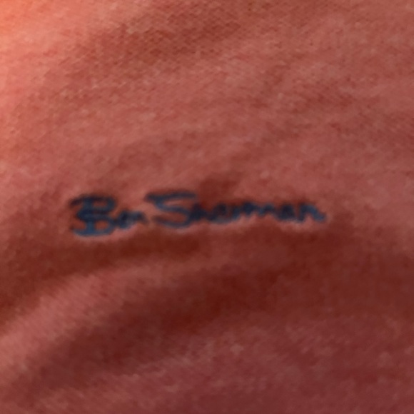 Orange Ben Sherman Polo XL - Picture 2 of 3